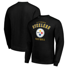 Pittsburgh Steelers Starter Team Logo Pullover Sweatshirt Black