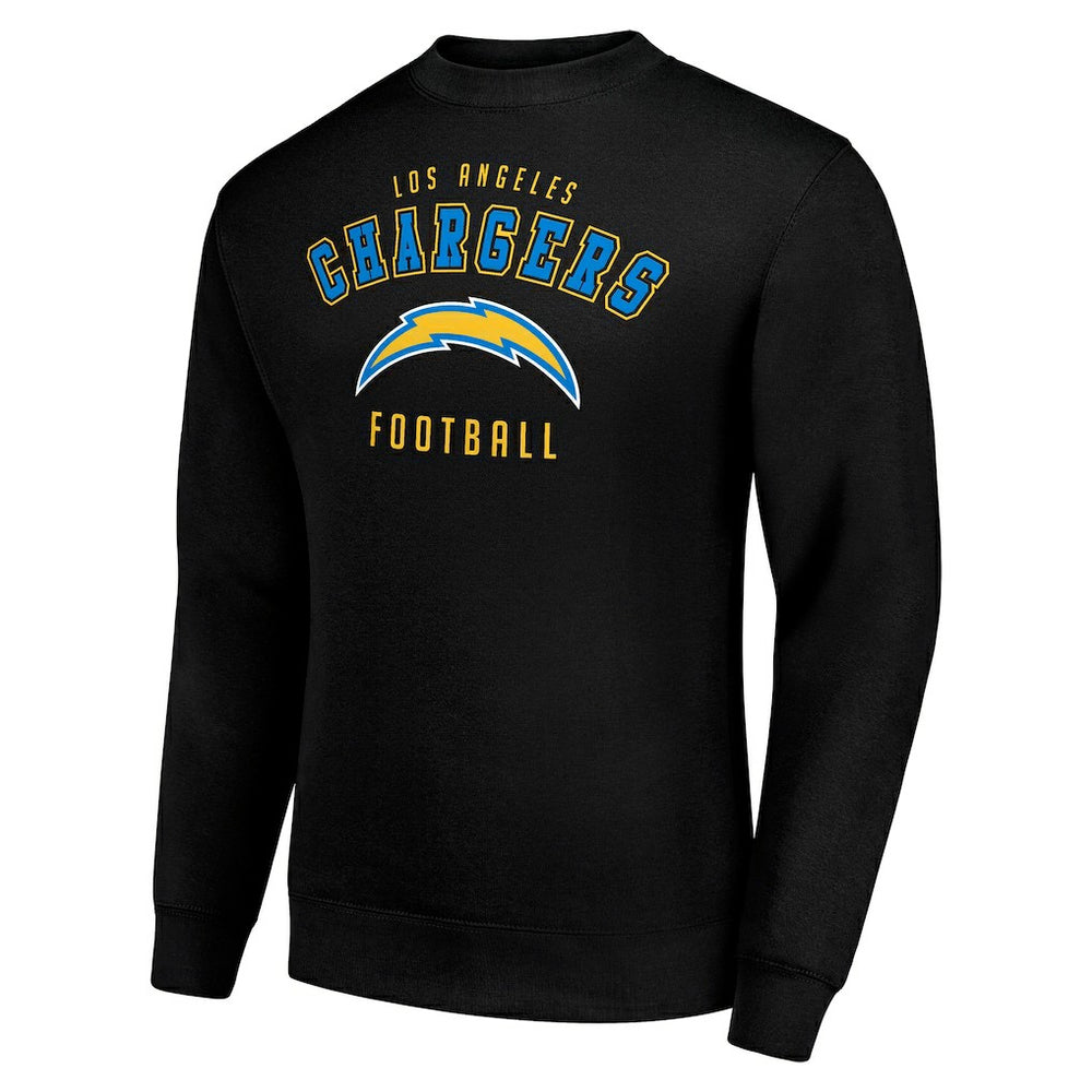 Los Angeles Chargers Starter Team Logo Pullover Sweatshirt Black