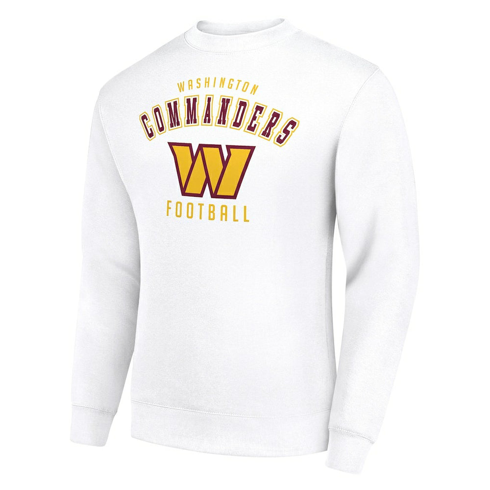 Washington Commanders Starter Team Logo Pullover Sweatshirt White