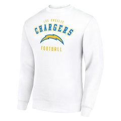 Los Angeles Chargers Starter Team Logo Pullover Sweatshirt White