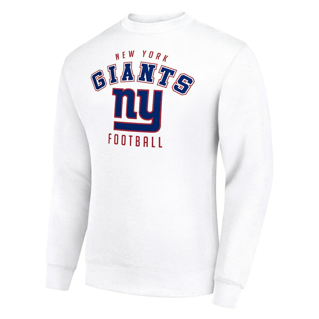 New York Giants Starter Team Logo Pullover Sweatshirt White