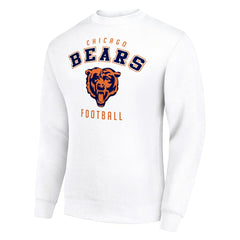 Chicago Bears Starter Team Logo Pullover Sweatshirt White