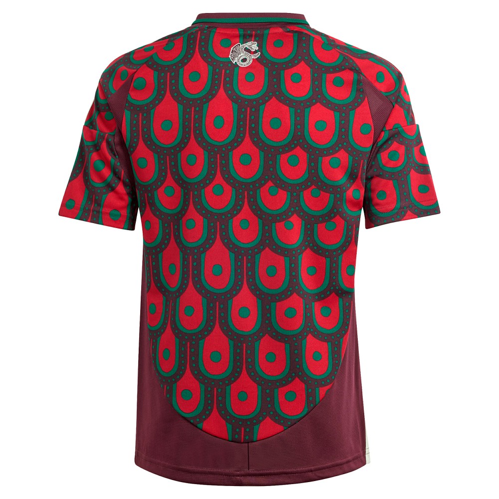 Mexico National Team Youth 2024 Home Replica Jersey Burgundy shop