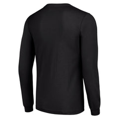 Detroit Lions Starter Team Mesh Print Graphic Long Sleeve T-Shirt Black