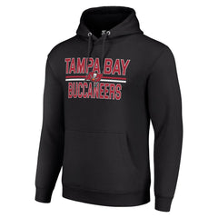 Tampa Bay Buccaneers Starter Unisex Team Mesh Print Graphic Tri-Blend Pullover Hoodie Black
