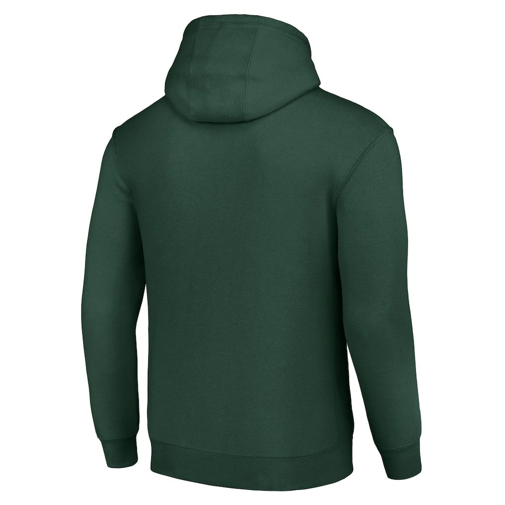 New York Jets Starter Unisex Team Mesh Print Graphic Tri-Blend Pullover Hoodie Green