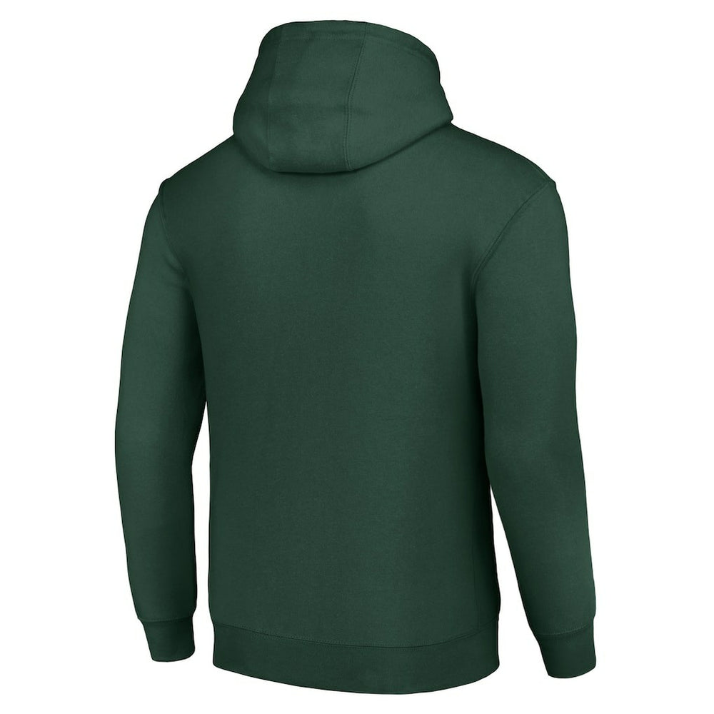 New York Jets Starter Unisex Team Mesh Print Graphic Tri-Blend Pullover Hoodie Green