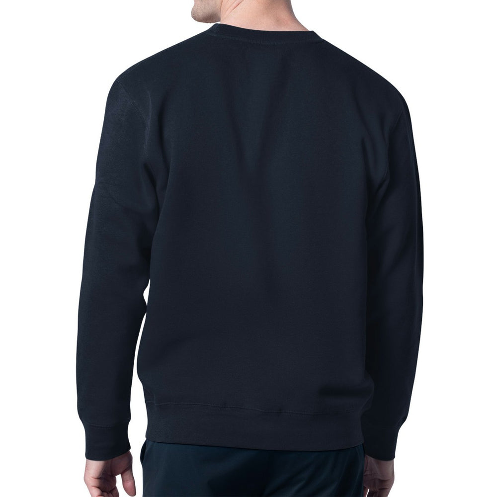 Houston Texans Starter Team Mesh Print Graphic Pullover Sweatshirt Navy