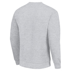 Houston Texans Starter Team Mesh Print Graphic Pullover Sweatshirt Heather Gray