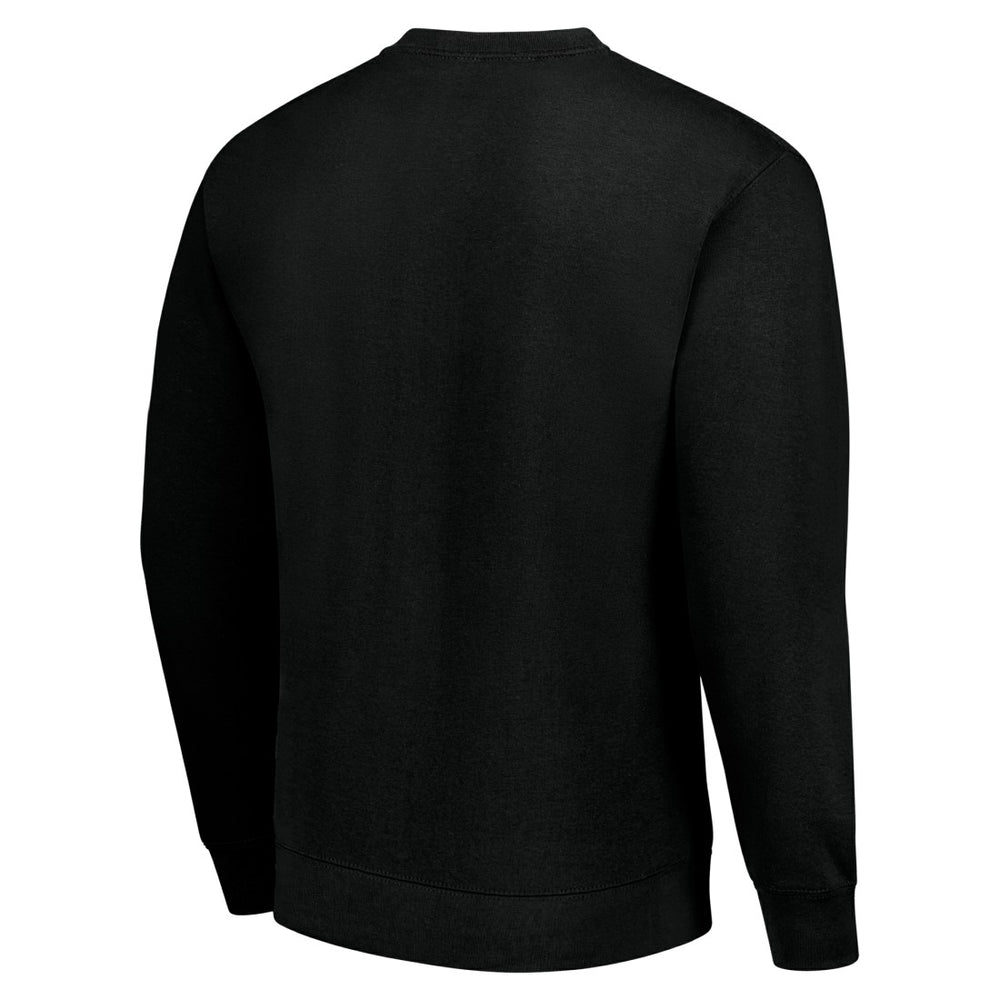 Detroit Lions Starter Team Mesh Print Graphic Pullover Sweatshirt Black
