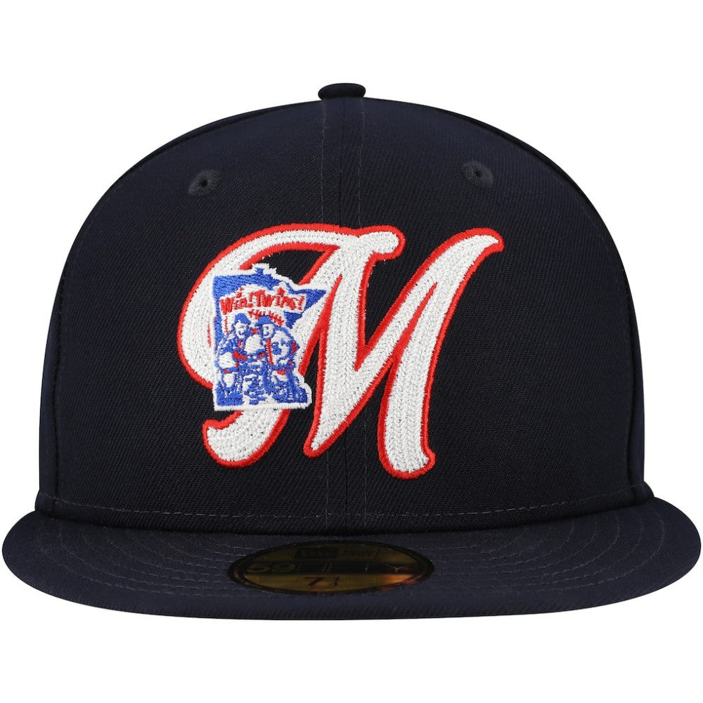 Minnesota Twins New Era  Duo Logo 2.0 59FIFTY Fitted Hat - Navy Hats