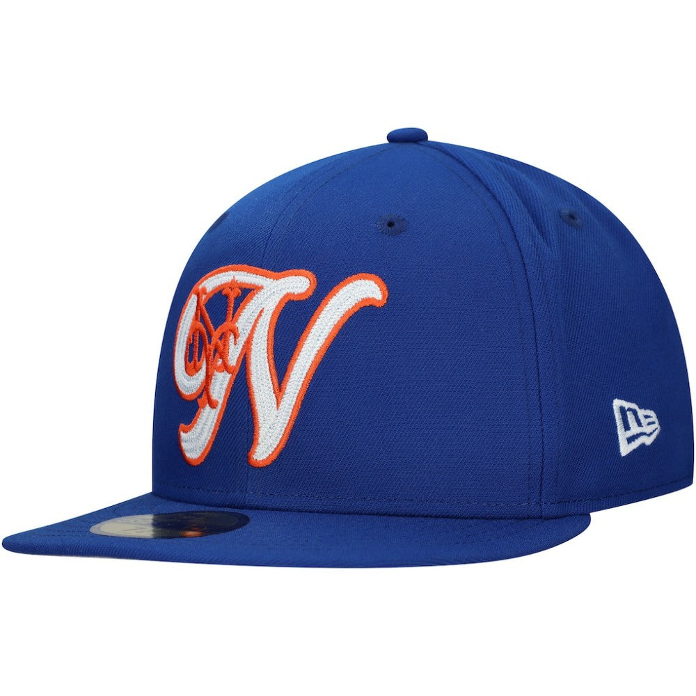 New York Mets New Era  Duo Logo 2.0 59FIFTY Fitted Hat - Royal Hats