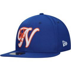New York Mets New Era  Duo Logo 2.0 59FIFTY Fitted Hat - Royal Hats