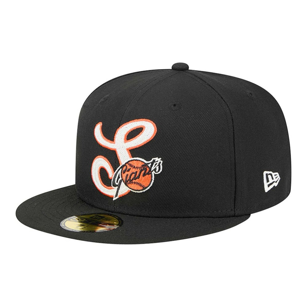 San Francisco Giants New Era  Duo Logo 2.0 59FIFTY Fitted Hat - Black Hats