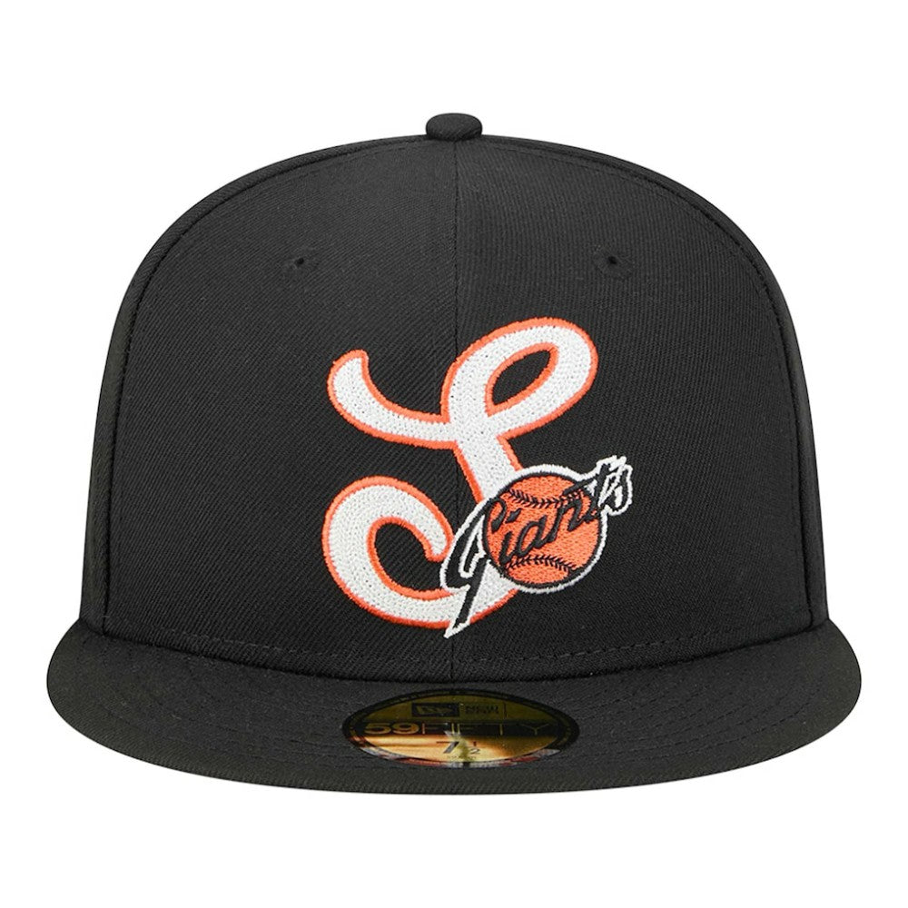 San Francisco Giants New Era  Duo Logo 2.0 59FIFTY Fitted Hat - Black Hats