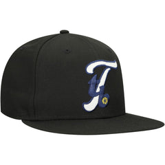Tampa Bay Rays New Era  Duo Logo 2.0 59FIFTY Fitted Hat - Black Hats