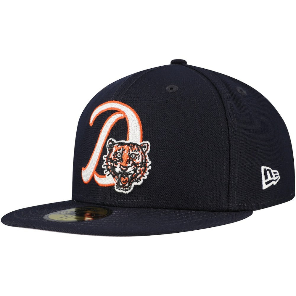 Detroit Tigers New Era  Duo Logo 2.0 59FIFTY Fitted Hat - Navy Hats