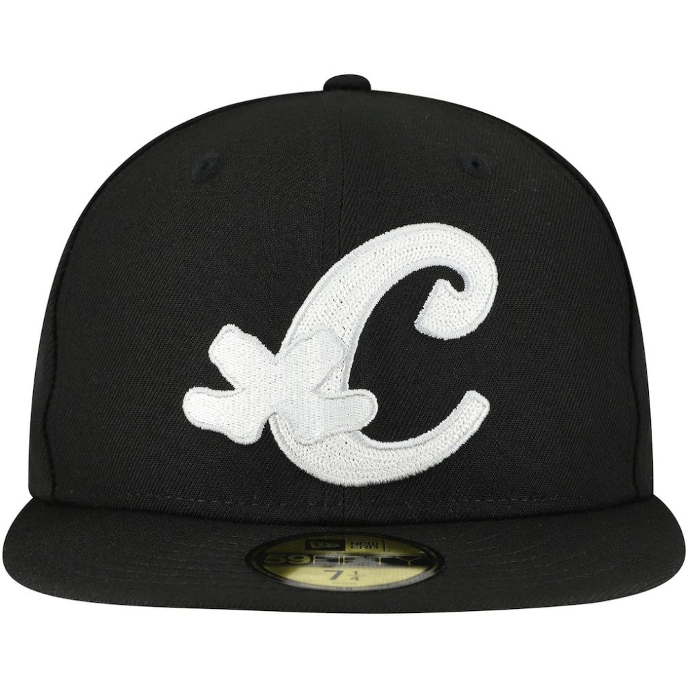 Chicago White Sox New Era  Duo Logo 2.0 59FIFTY Fitted Hat - Black Hats