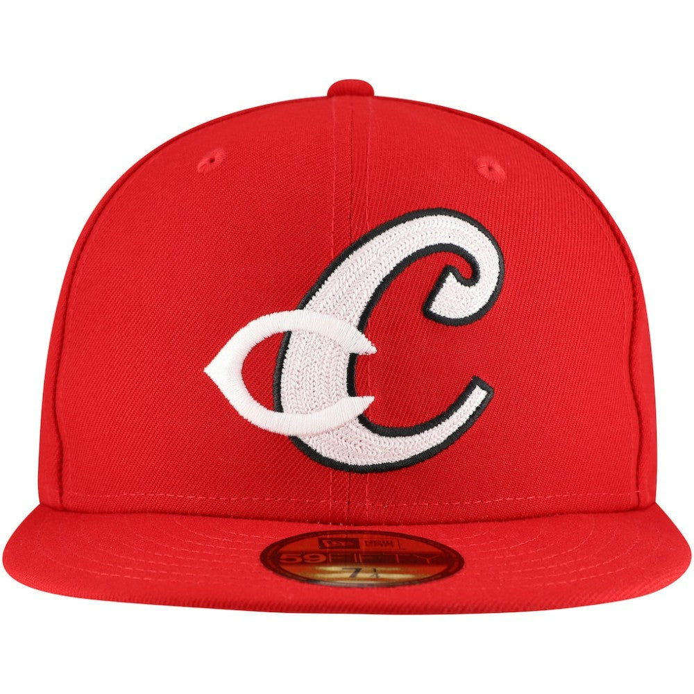 Cincinnati Reds New Era  Duo Logo 2.0 59FIFTY Fitted Hat - Red Hats