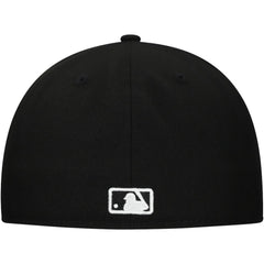 Chicago White Sox New Era Troop Chant Camo Undervisor 59FIFTY Fitted Hat - Black Hats