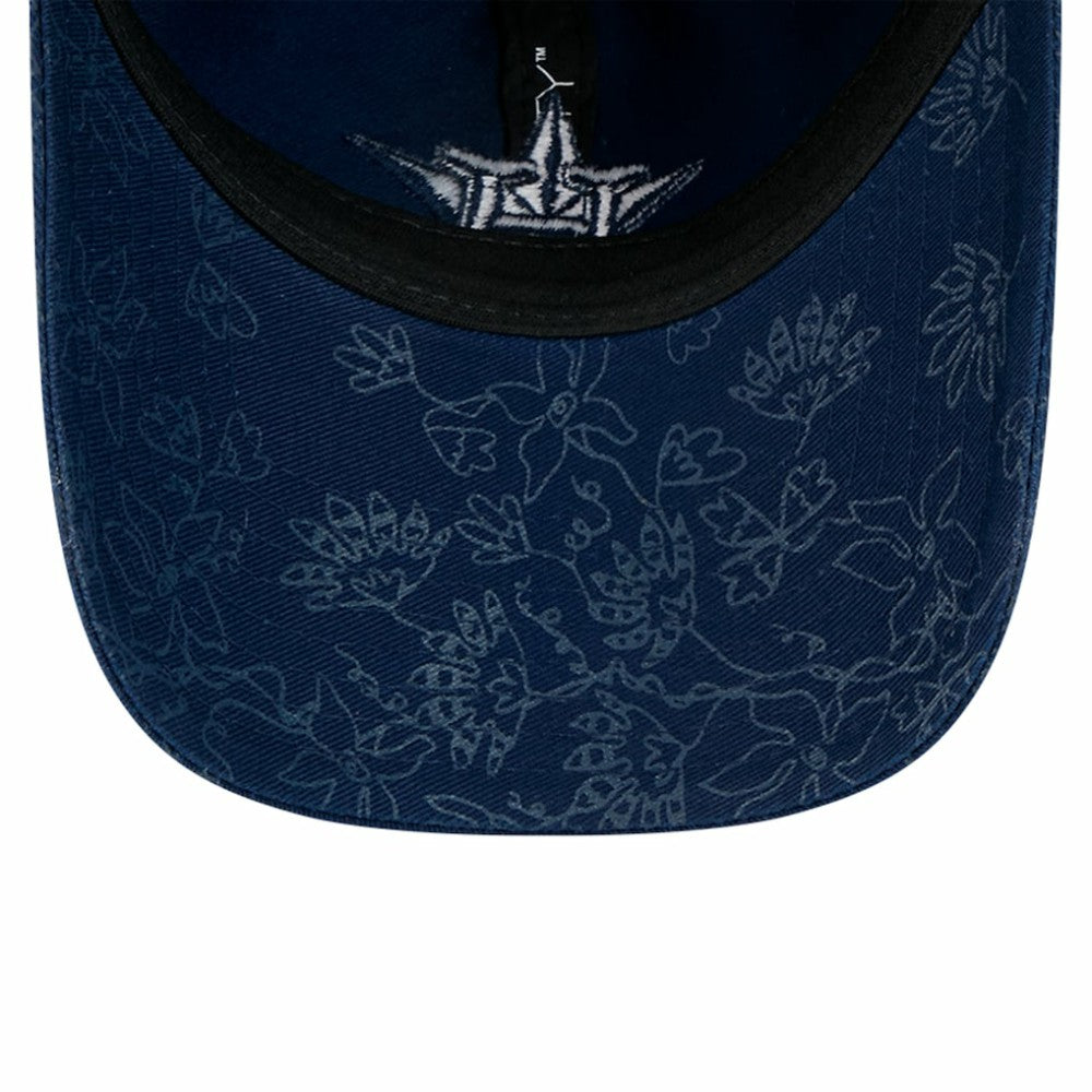 Houston Astros New Era Women's Tonal Floral 9TWENTY Adjustable Hat - Navy Hats