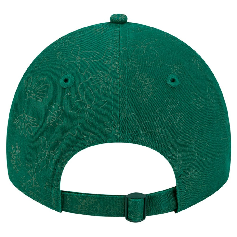 Athletics New Era Women's Tonal Floral 9TWENTY Adjustable Hat - Green Hats