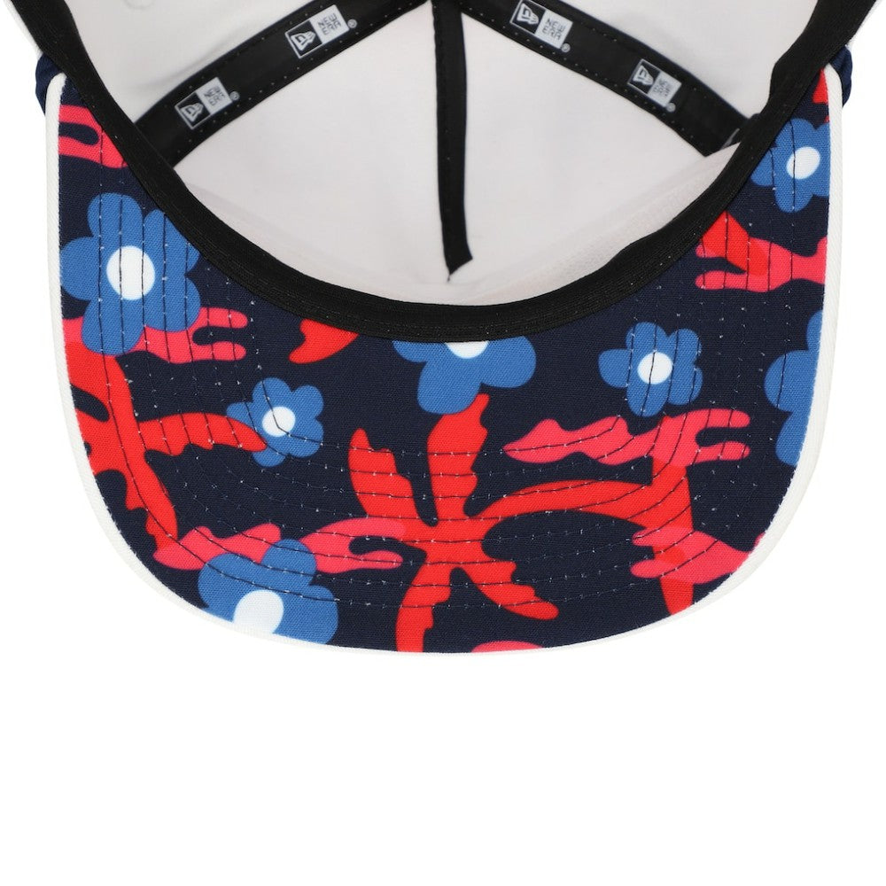 Boston Red Sox New Era Paradise Golfer Adjustable Hat - White Hats