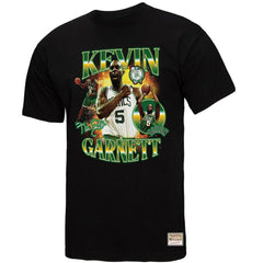 Kevin Garnett Boston Celtics Collage T-Shirt Black
