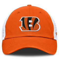 Cincinnati Bengals Trucker Adjustable Hat Orange/White