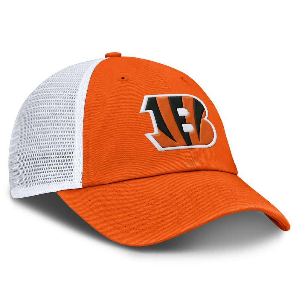 Cincinnati Bengals Trucker Adjustable Hat Orange/White