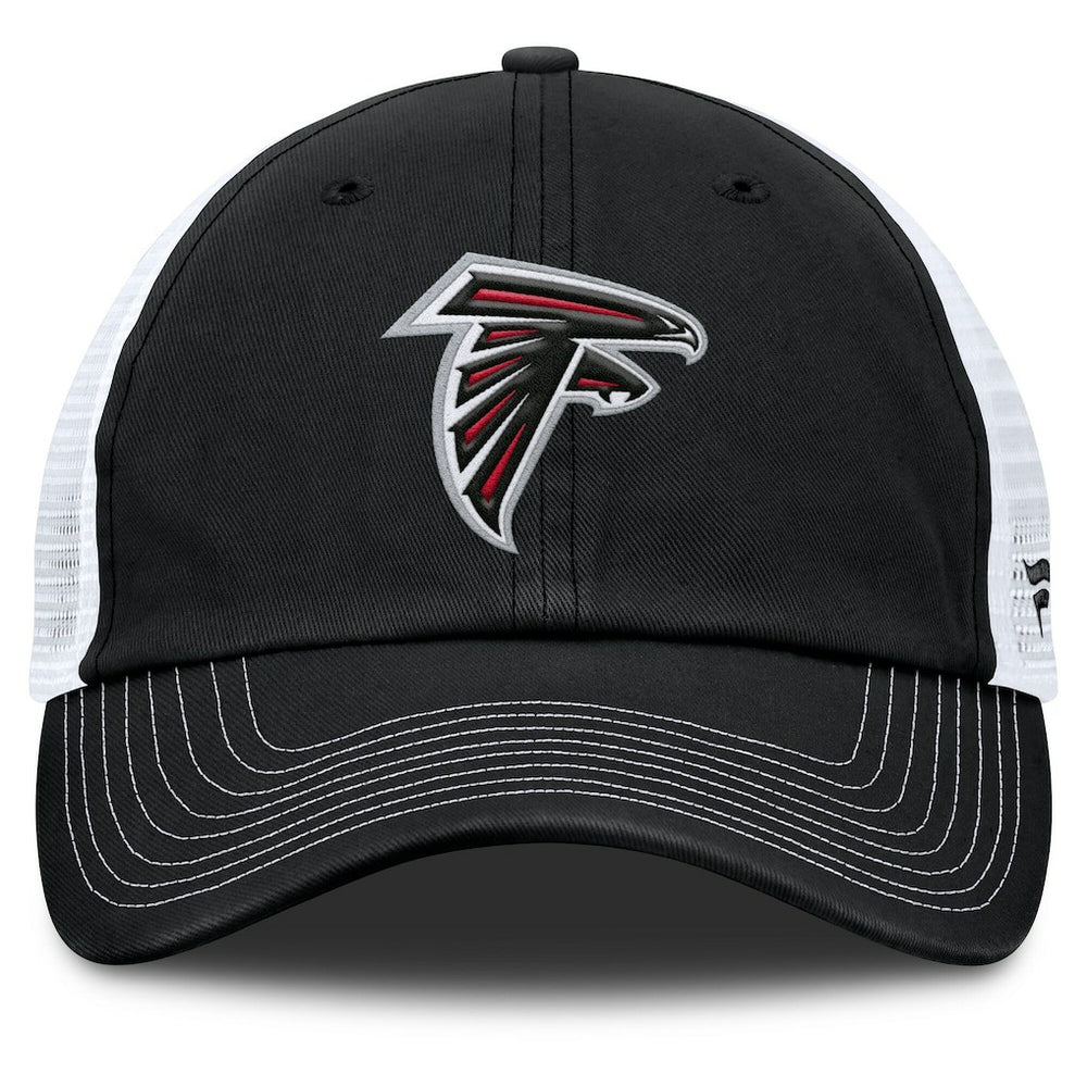 Atlanta Falcons Trucker Adjustable Hat Black/White