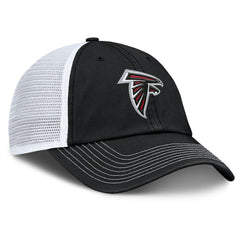 Atlanta Falcons Trucker Adjustable Hat Black/White