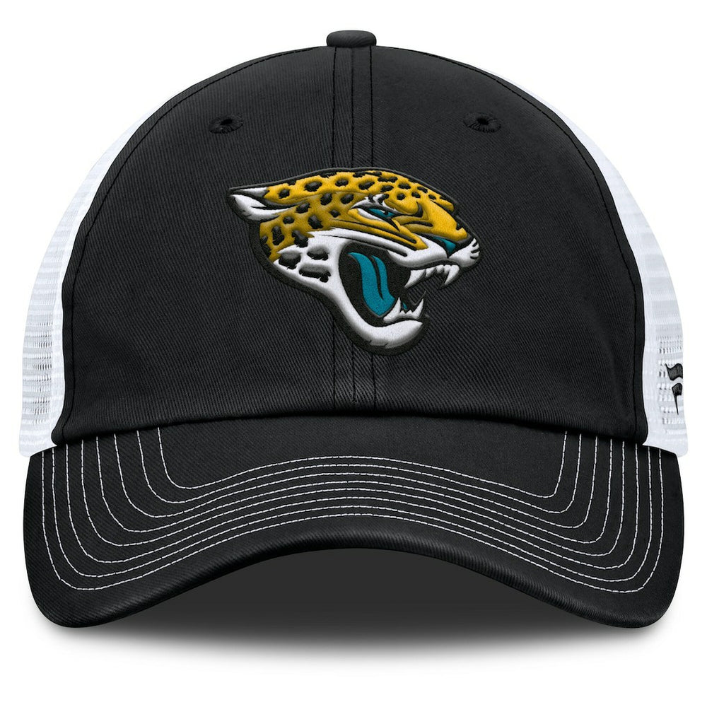 Jacksonville Jaguars Trucker Adjustable Hat Black/White
