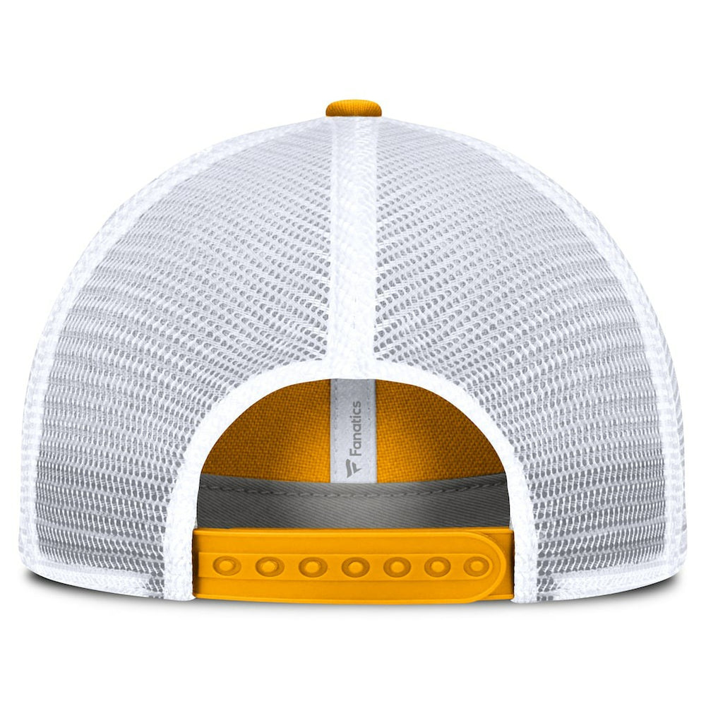 Los Angeles Chargers Trucker Adjustable Hat Gold/White