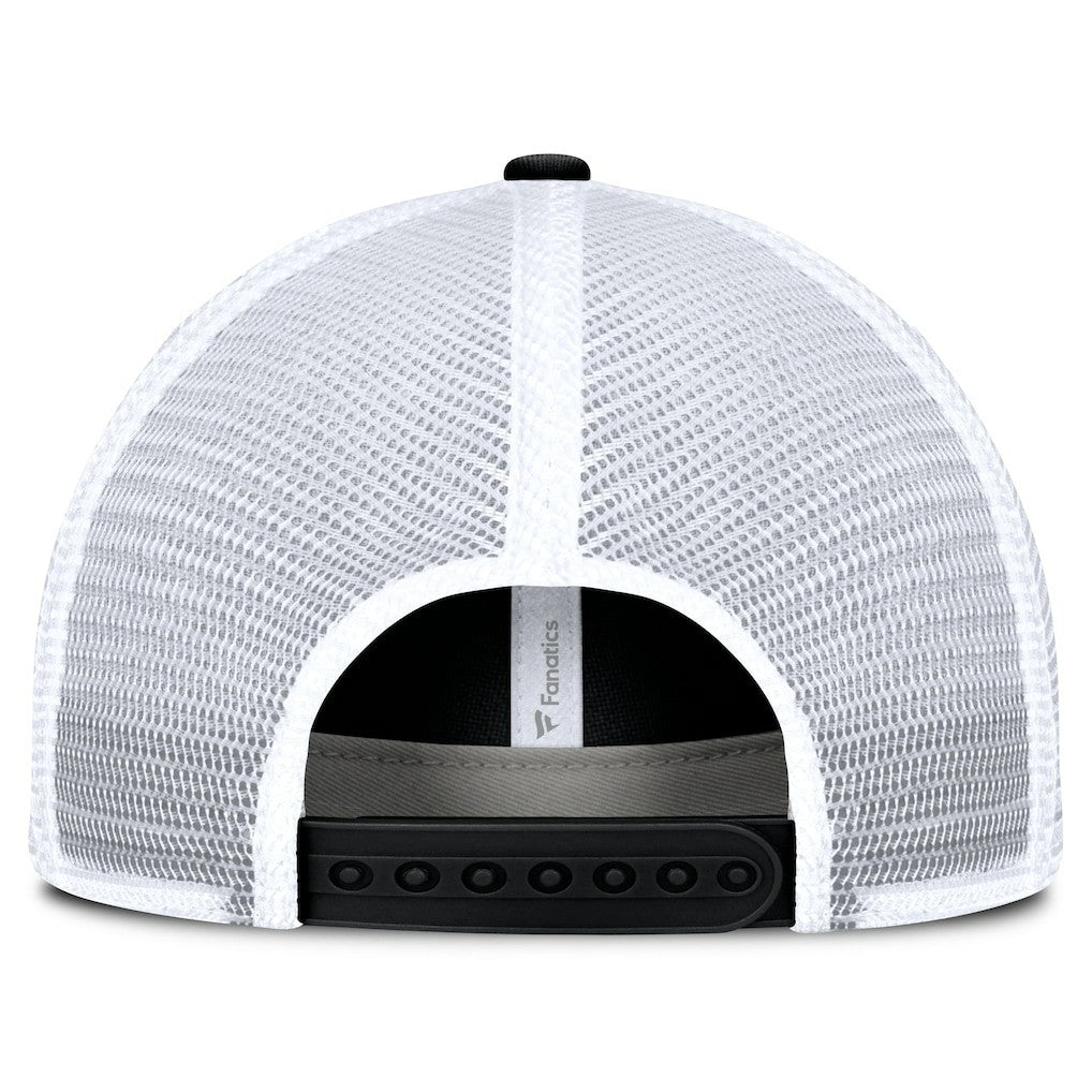 San Francisco 49ers Trucker Adjustable Hat Black/White