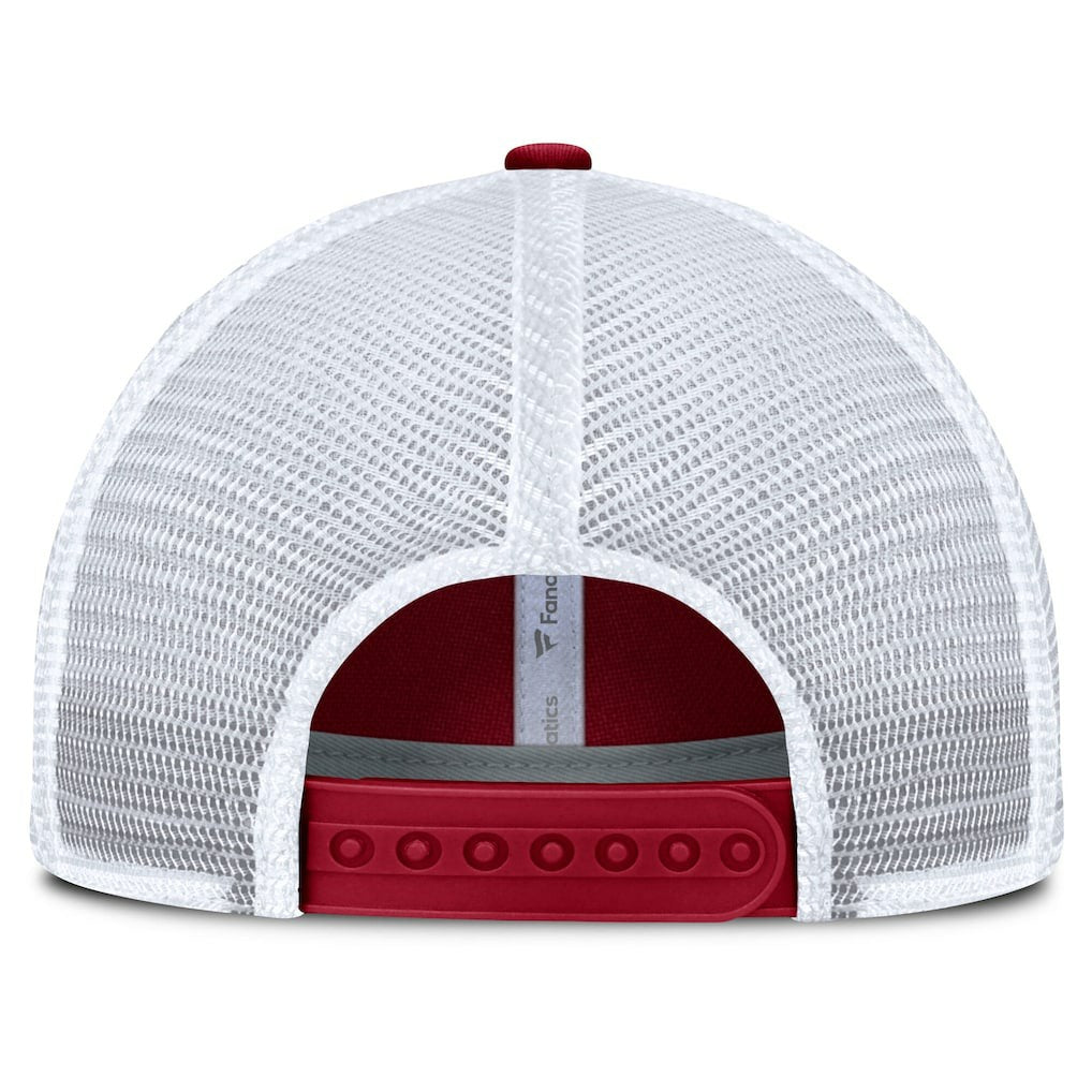 San Francisco 49ers Trucker Adjustable Hat Scarlet/White