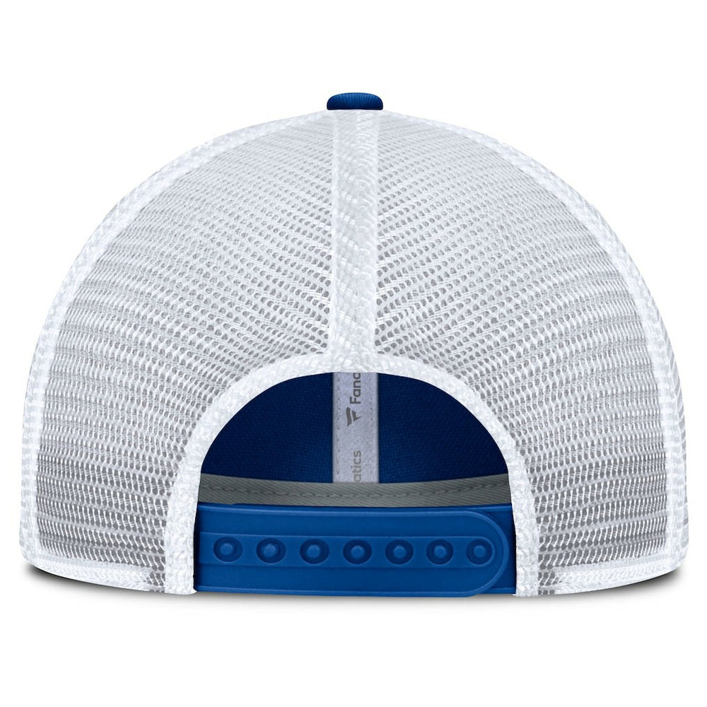New York Giants Trucker Adjustable Hat Royal/White