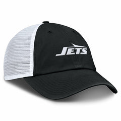 New York Jets Trucker Adjustable Hat Black/White