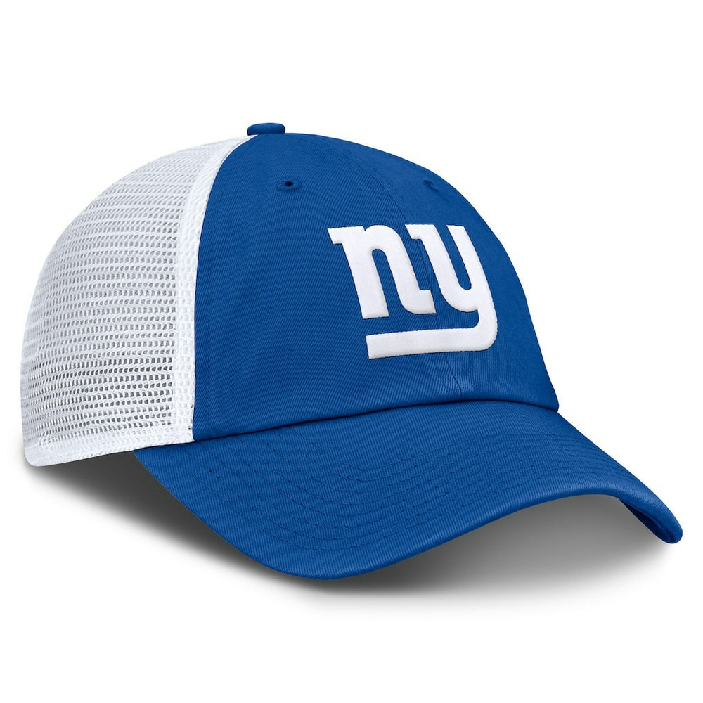 New York Giants Vintage Trucker Adjustable Hat Royal/White