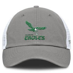 Philadelphia Eagles Vintage Trucker Adjustable Hat Gray/White