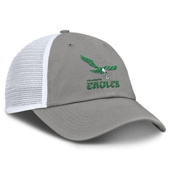 Philadelphia Eagles Vintage Trucker Adjustable Hat Gray/White