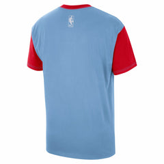 Memphis Grizzlies 2024/25 City Edition Courtside Color Block T-Shirt Light Blue