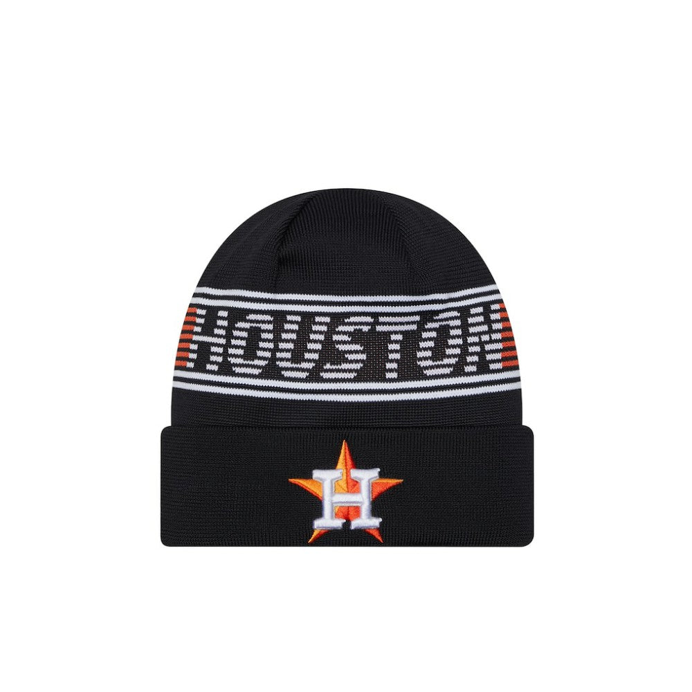 Houston Astros New Era Authentic Collection Cuffed Knit Hat - Navy Hats