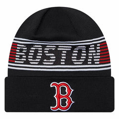 Boston Red Sox New Era Authentic Collection Cuffed Knit Hat - Navy Hats
