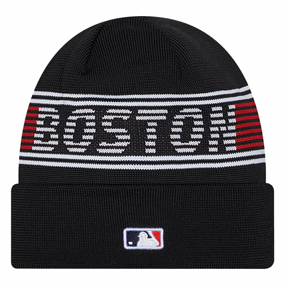 Boston Red Sox New Era Authentic Collection Cuffed Knit Hat - Navy Hats