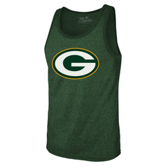 Jordan Love Green Bay Packers Majestic Threads Tri-Blend Player Name & Number Tank Top Green