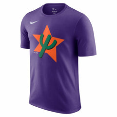 Phoenix Suns 2024/25 City Edition Essential Logo T-Shirt Purple