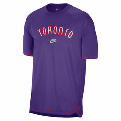 Toronto Raptors 2024/25 Classic Edition Pregame Shooting T-Shirt Purple