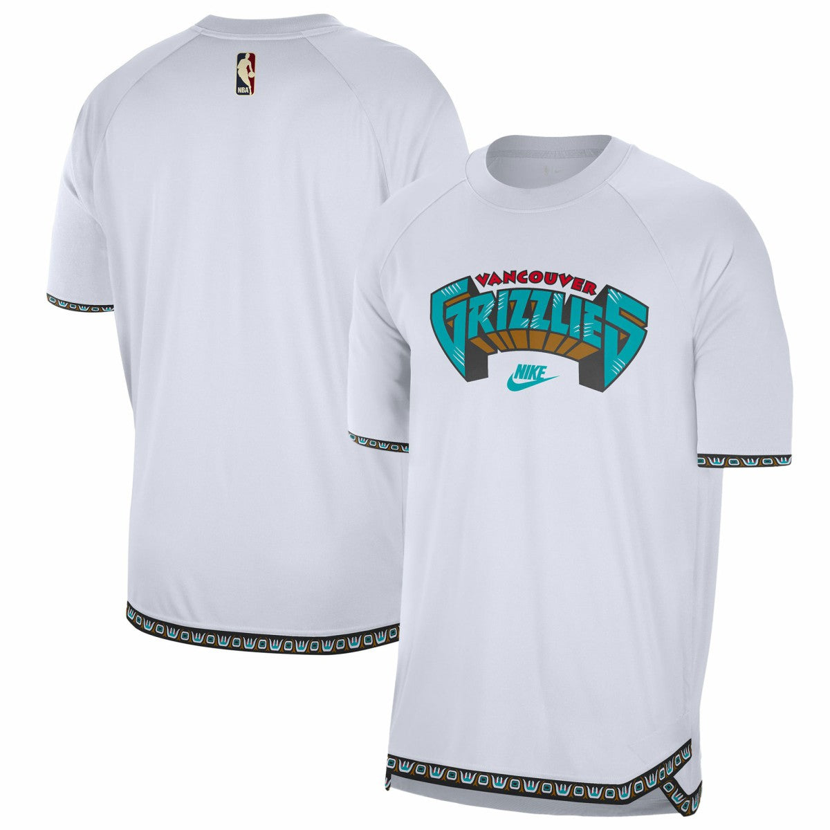 Memphis Grizzlies 2024/25 Classic Edition Pregame Shooting T-Shirt White