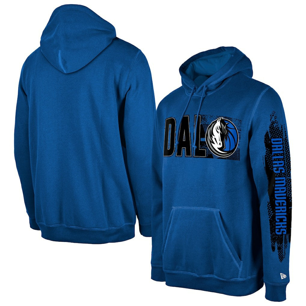Dallas Mavericks Tip-Off Collection Pullover Hoodie Blue